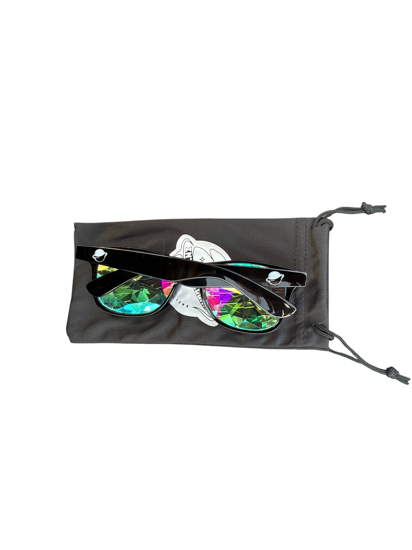 Kaleidoscope Glasses (Black)
