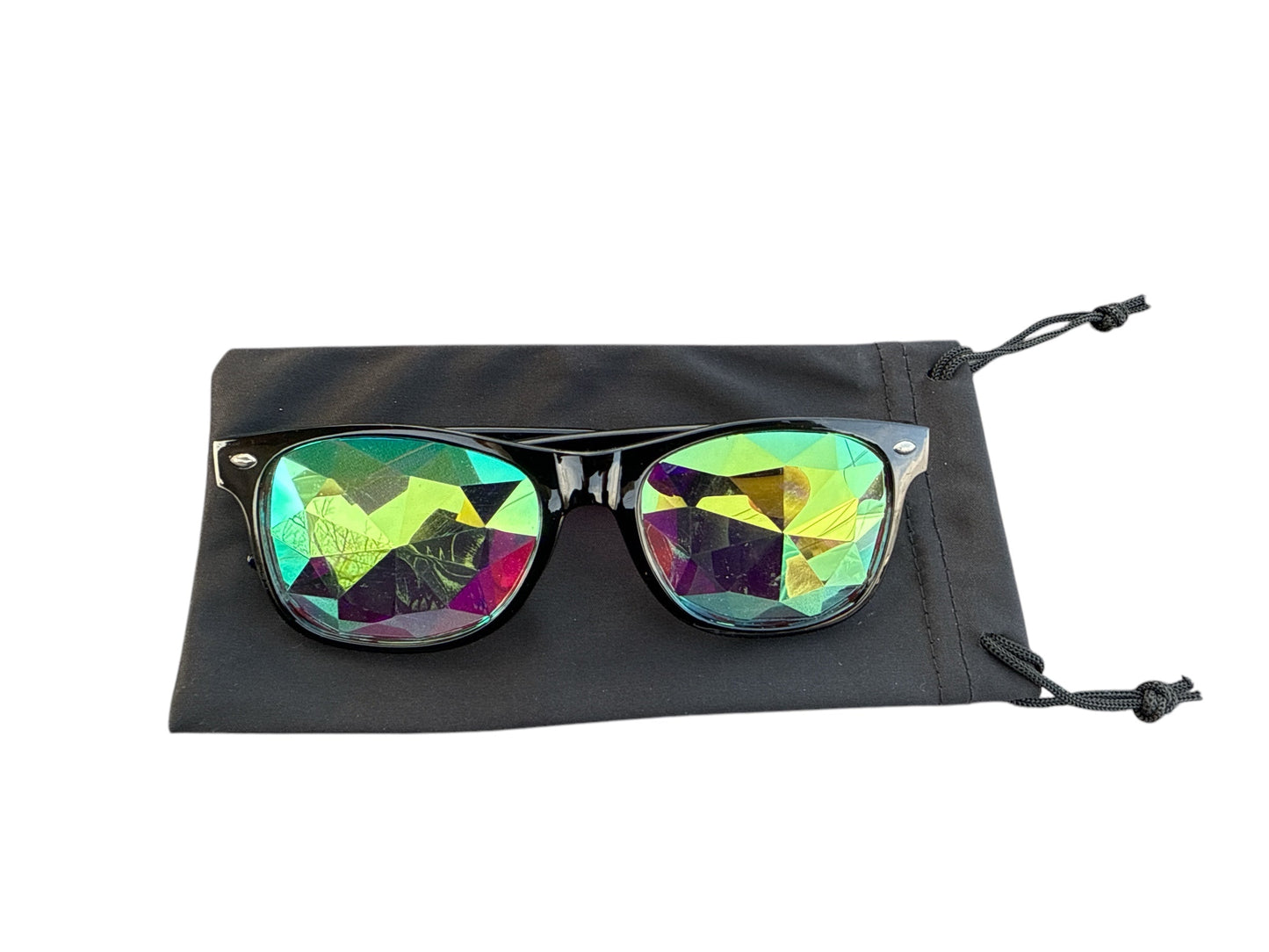 Kaleidoscope Glasses (Black)