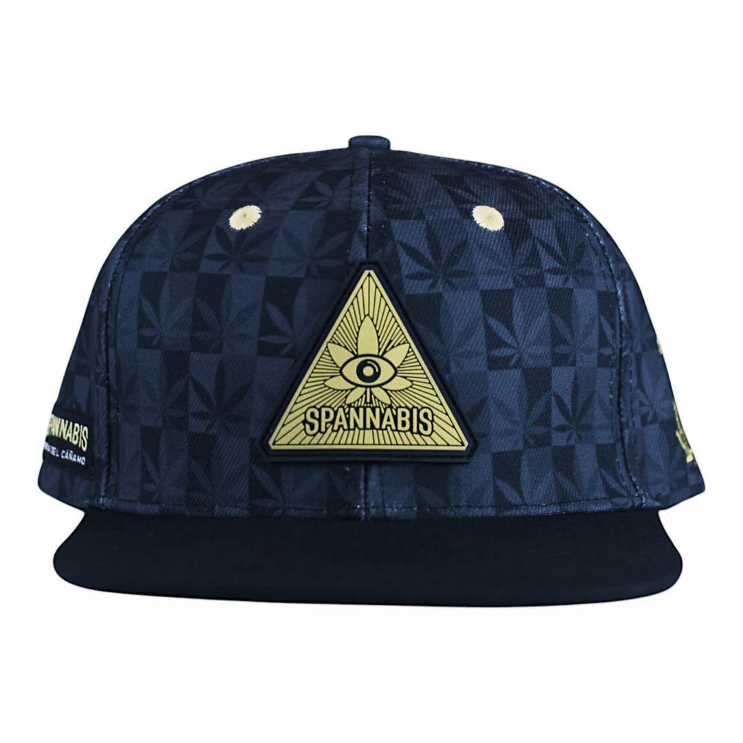 Spannabis 2025 Black Snapback Hat