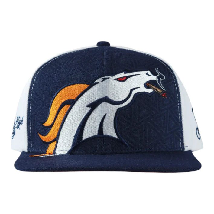 GRC Danker Broncos Navy Snapback Hat