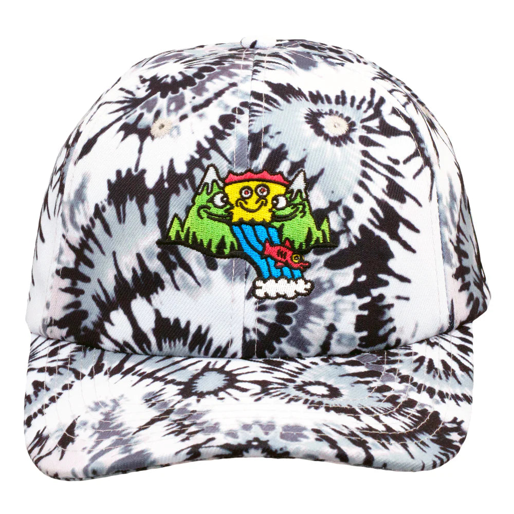 Killer Acid Get Lost Grey Tie-Dye Dad Hat