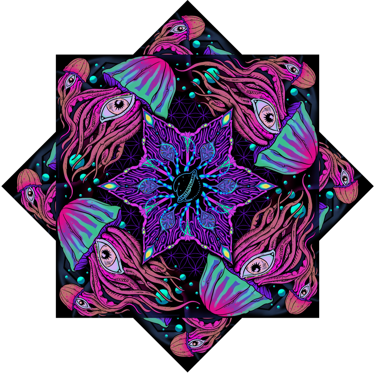 Eyes of the Purple Jellyfish Flow Toy