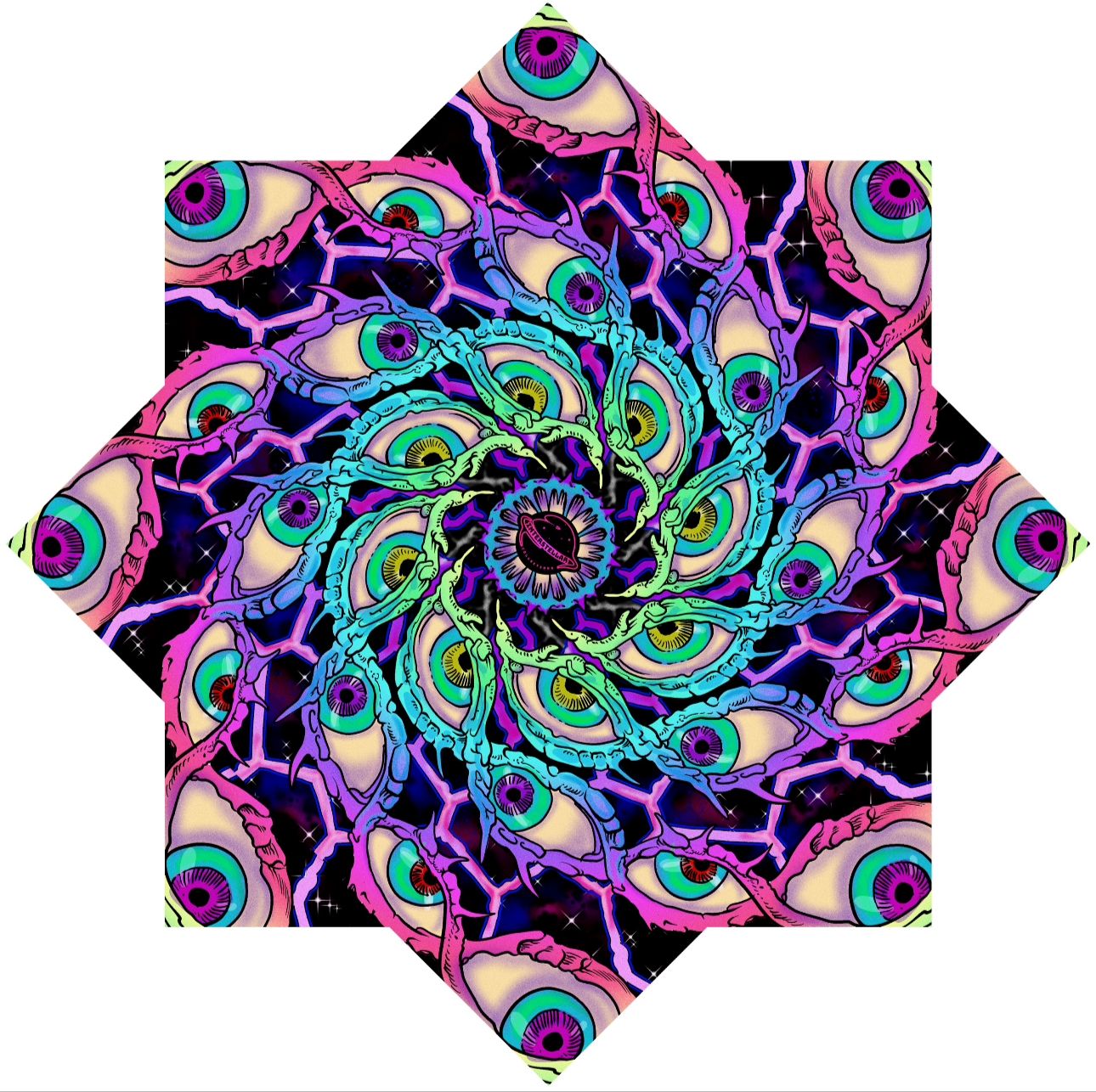 Eyes of the Purple Jellyfish Flow Toy