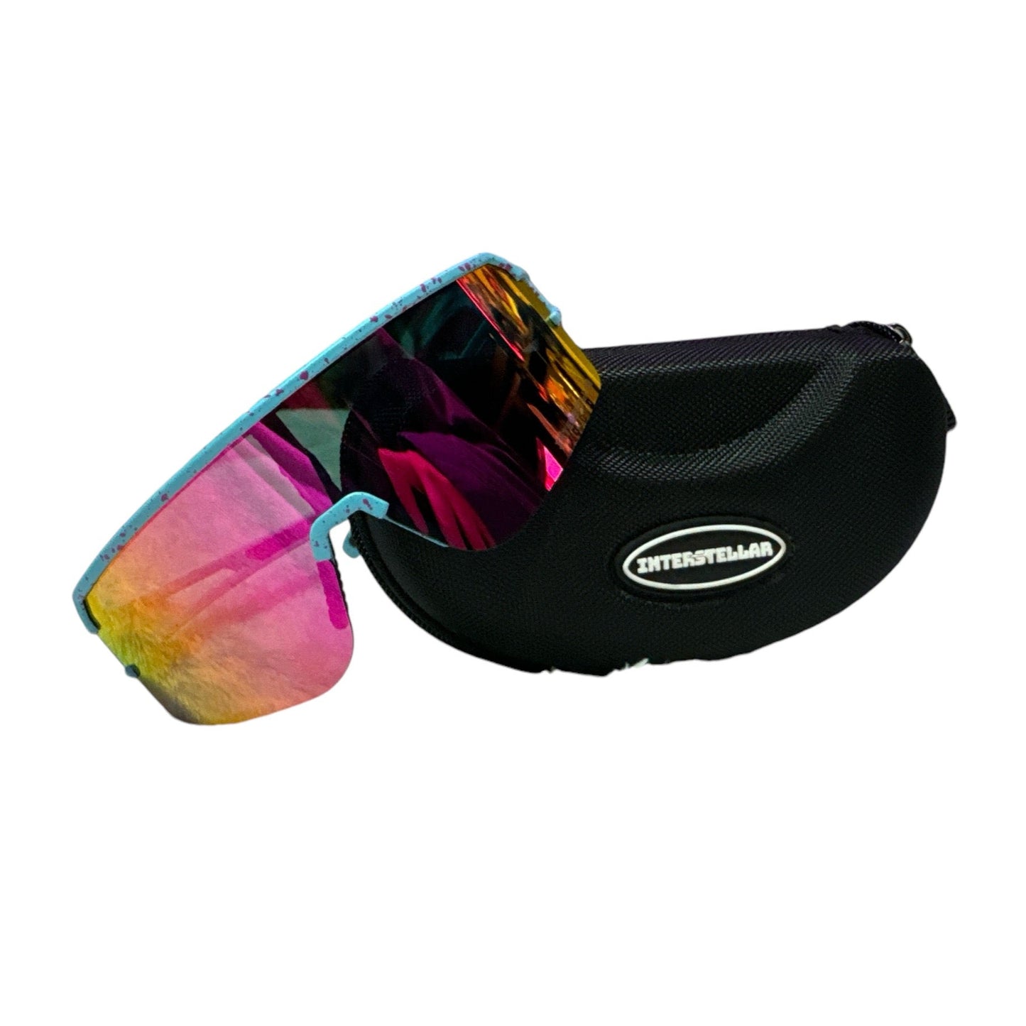 Sport Sunglasses (orange and blue)