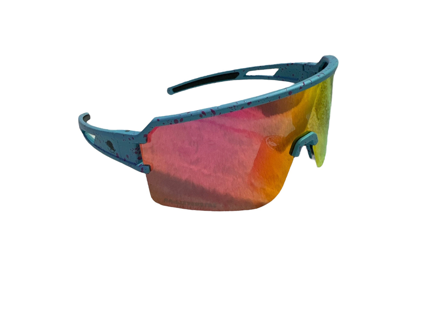 Sport Sunglasses (orange and blue)