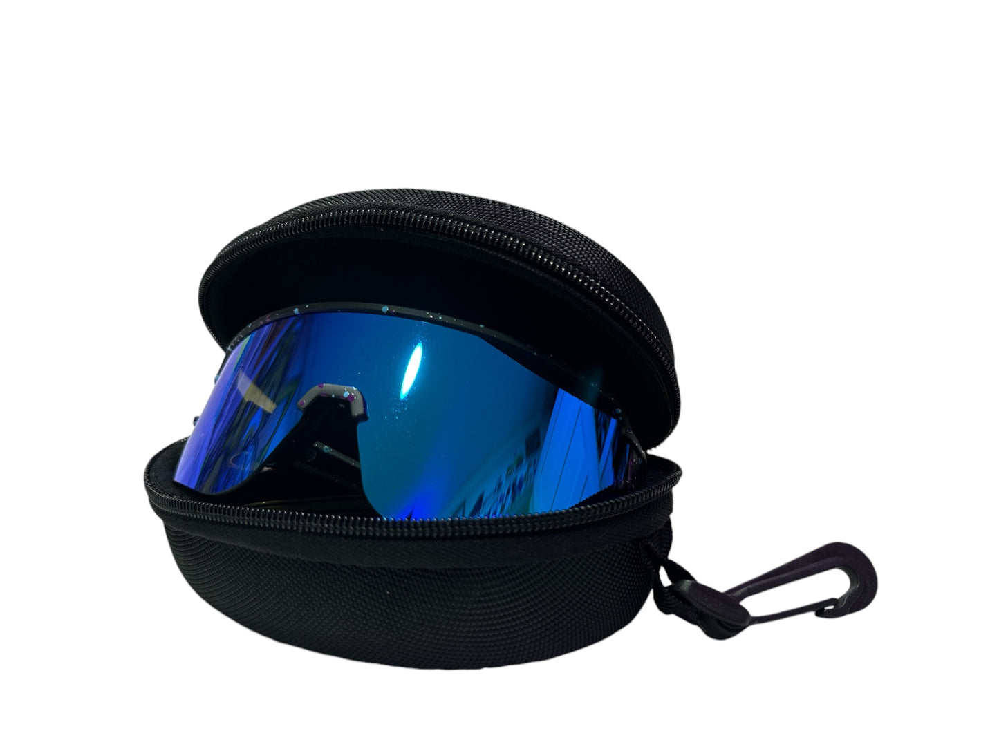 Sport Sunglasses (Black And Blue)
