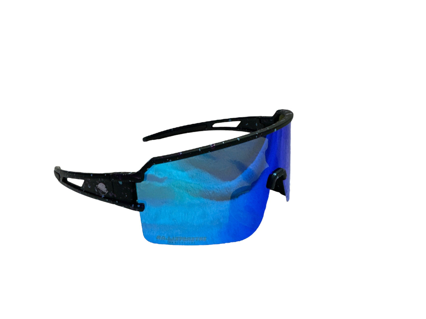 Sport Sunglasses (Black And Blue)