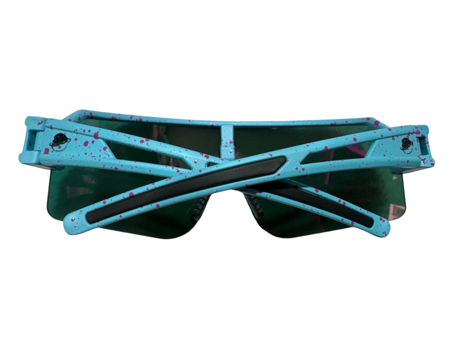 Sport Sunglasses (orange and blue)