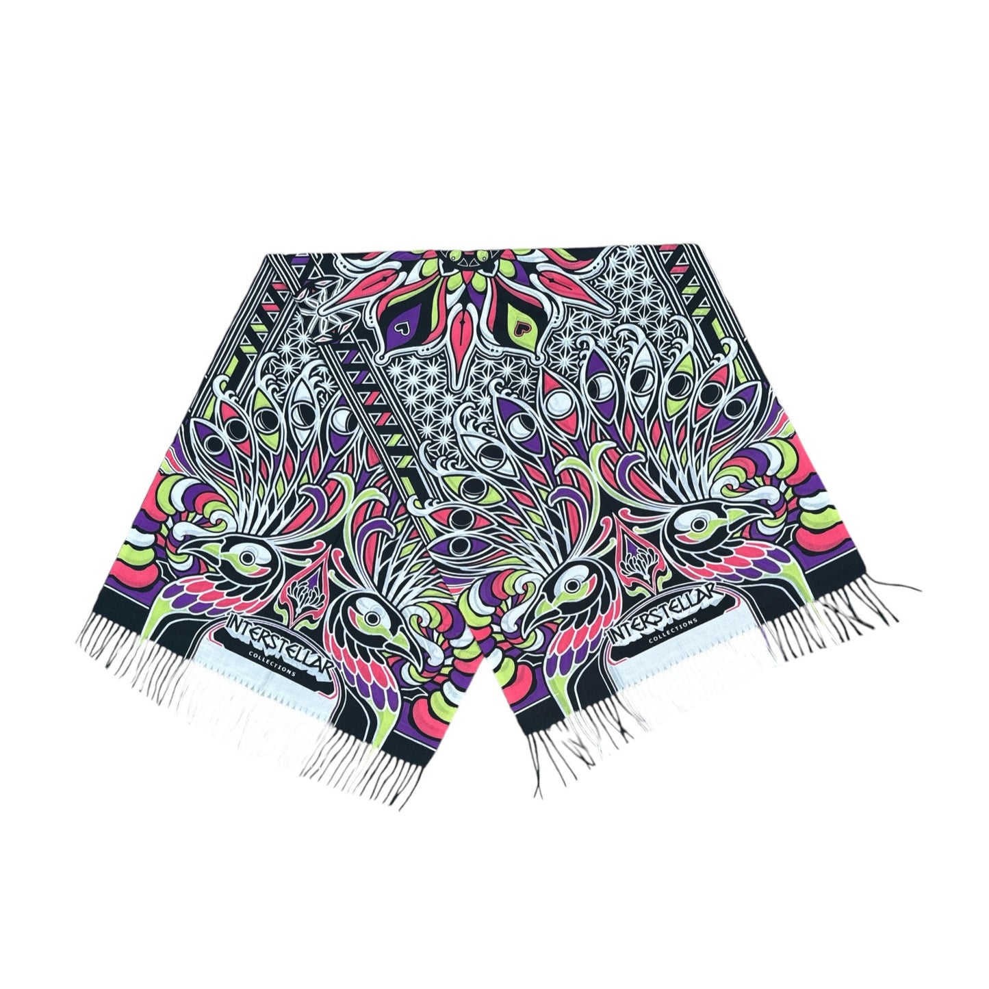 Peacock Pashmina (Digital Print) Original