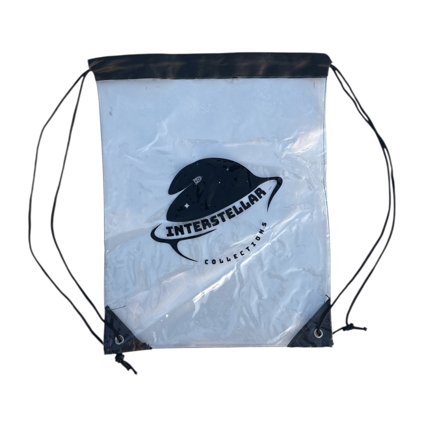 Clear Sling Bag (Black)