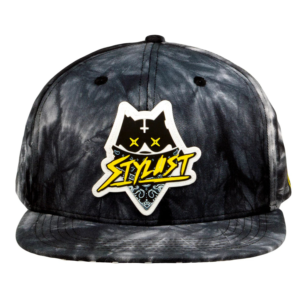 Stylust Bandana Cat Black SnapBack Hat