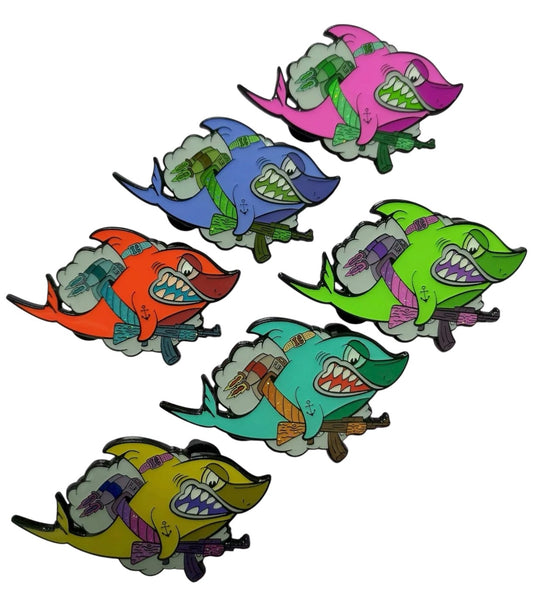 Shark Pin (Set of 6)