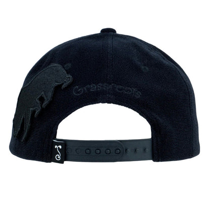 Removable Bear Anywhere Black Snapback Hat