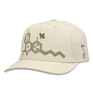 THC Bee Tan Green 501 Snapback Hat