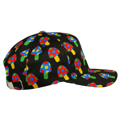 FAB Shrooms Black Dad Hat