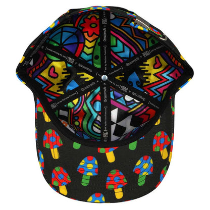 FAB Shrooms Black Dad Hat