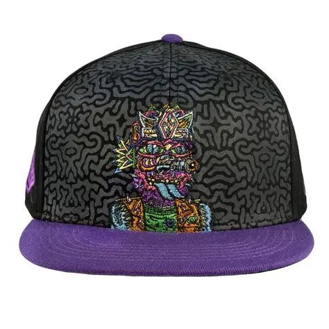 Chris Dyer Galaktic Gang Purple Snapback Hat