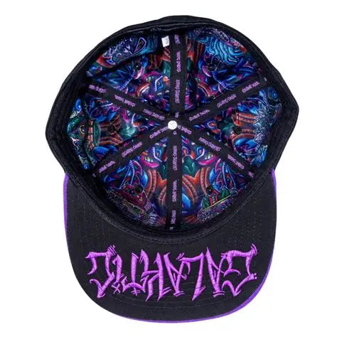 Chris Dyer Galaktic Gang Purple Snapback Hat