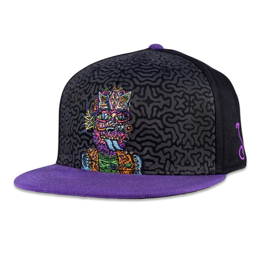 Chris Dyer Galaktic Gang Purple Snapback Hat