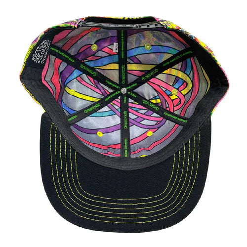 Grahampasteez Noise Quantization Yellow SnapBack Hat
