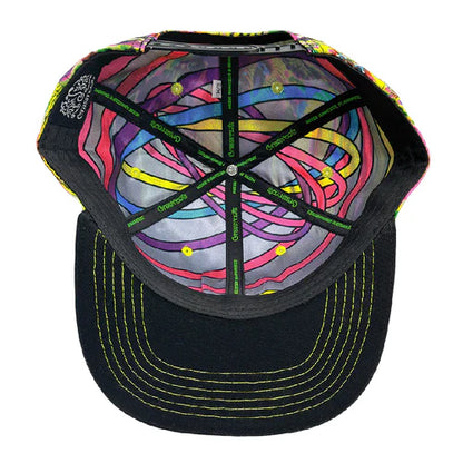 Grahampasteez Noise Quantization Yellow SnapBack Hat