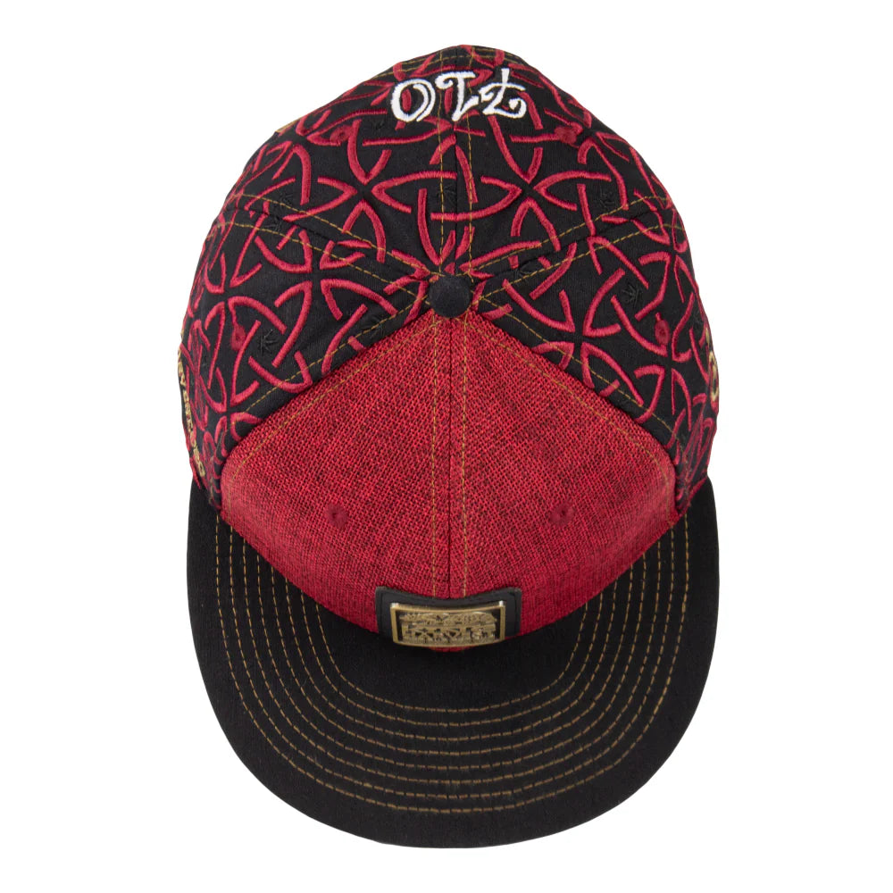 King Harvest Celtic Red Strapback Hat