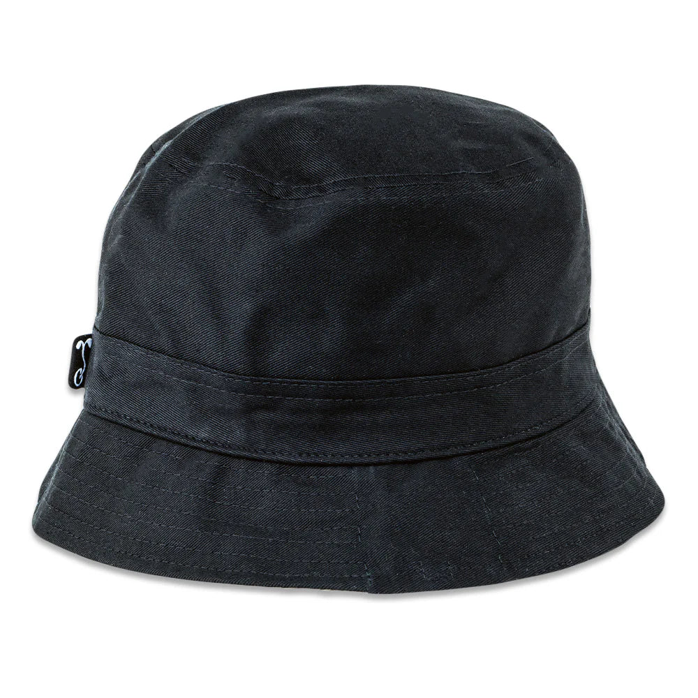 Touch of Class Black Reversible Bucket Hat