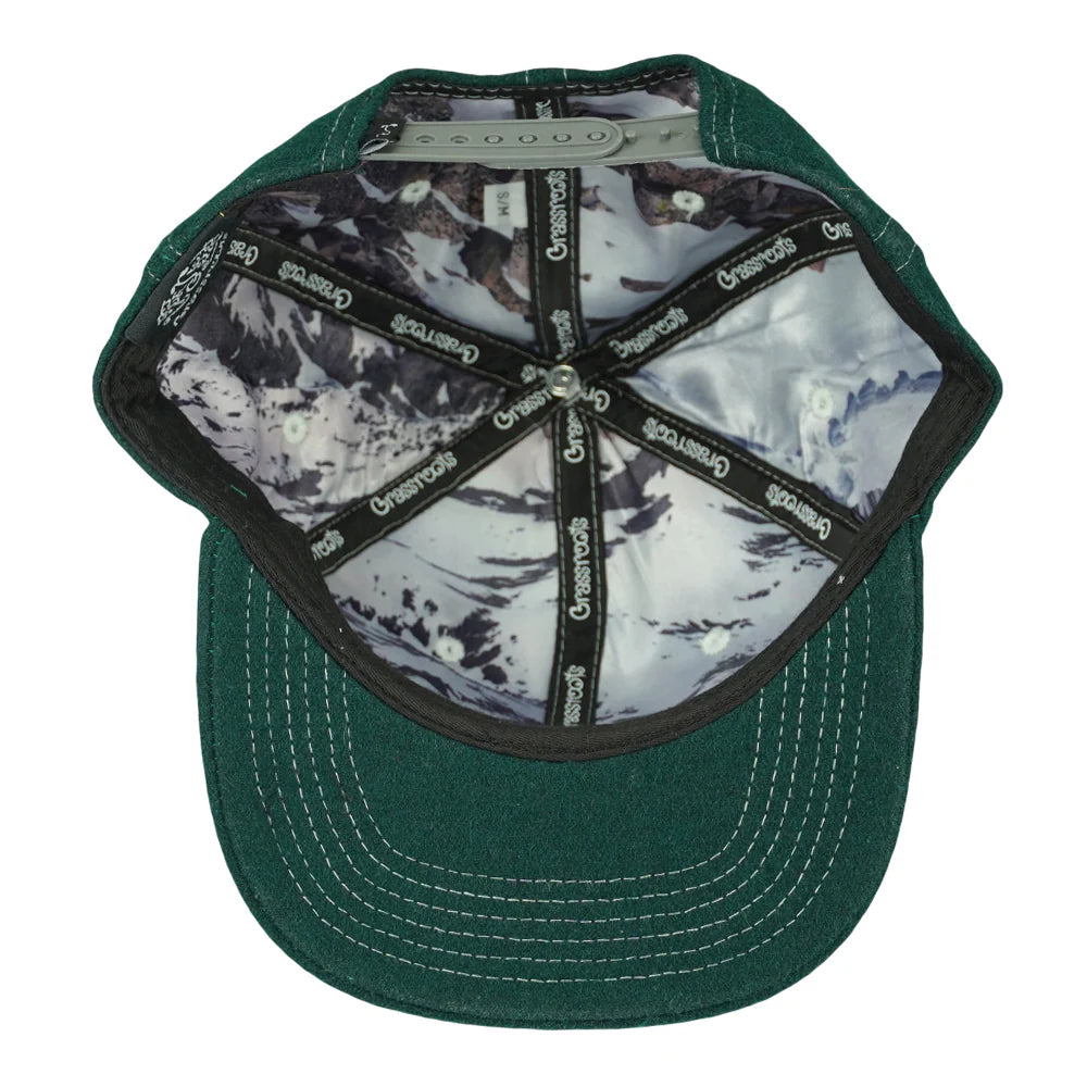GRC710 Native Plates Green Snapback