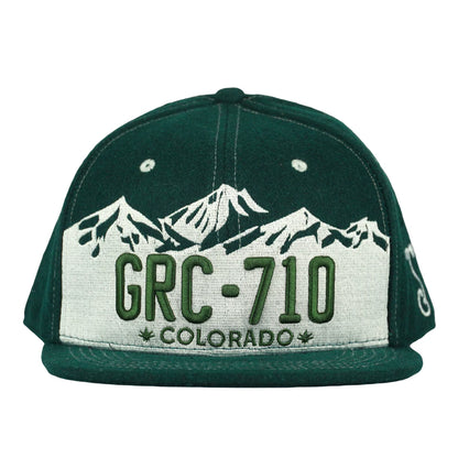 GRC710 Native Plates Green Snapback