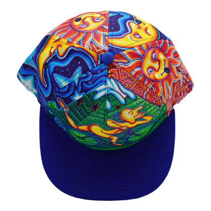John Speaker Bicycle Day Allover Snapback Hat