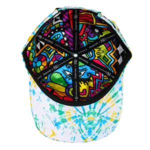 FAB Shapes Tie Dye Dad Hat