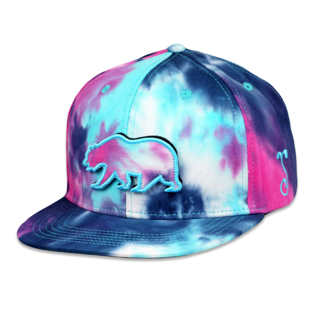 Removable Bear Cotton Candy Snapback Hat