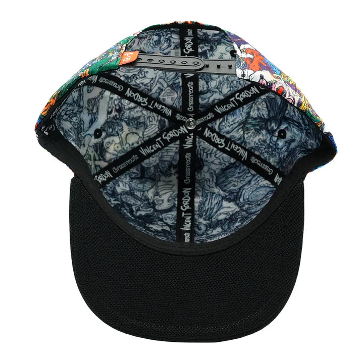Vincent Gordon Cartoon Gumbo Snapback Hat
