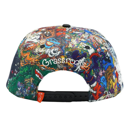 Vincent Gordon Cartoon Gumbo Snapback Hat