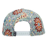 Removable Bear Gray Mosaic Snapback Hat