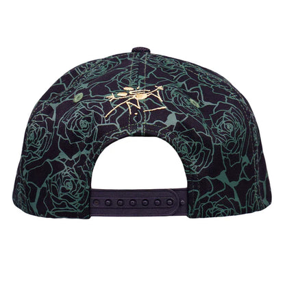 Stanley Mouse Mandolin Jester Never Summer Green Rose SnapBack Hat