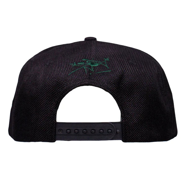 Stanley Mouse Mandolin Jester Never Summer Checkerboard SnapBack Hat