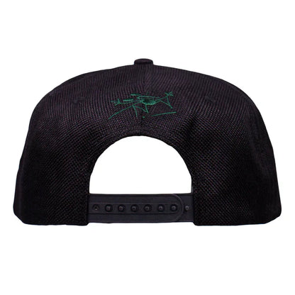 Stanley Mouse Mandolin Jester Never Summer Checkerboard SnapBack Hat