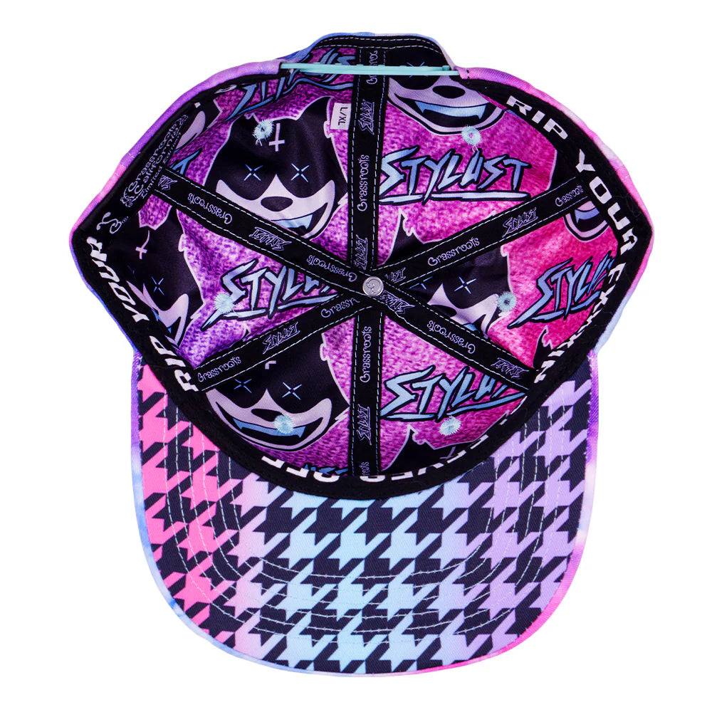 Stylust Bandana Cat Candy Dyed SnapBack Hat