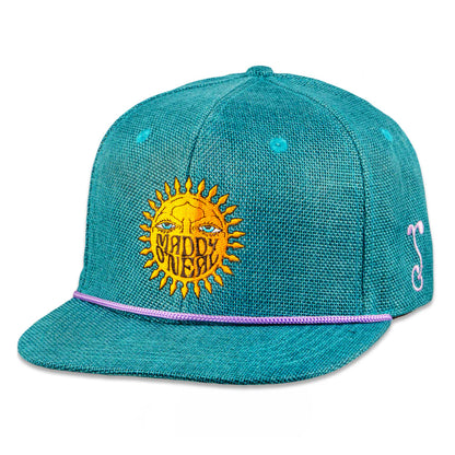 Maddy O’Neal Sunshine Turquoise Snapback Hat