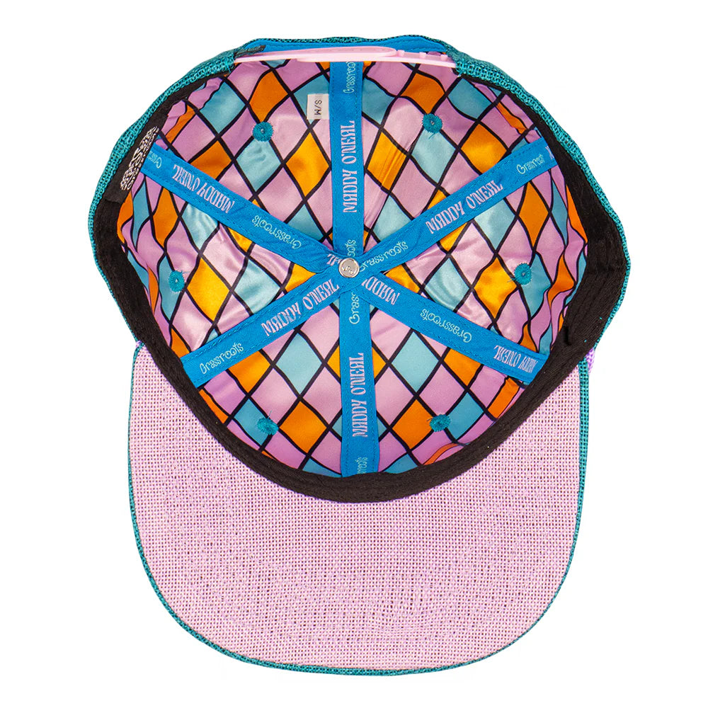 Maddy O’Neal Sunshine Turquoise Snapback Hat