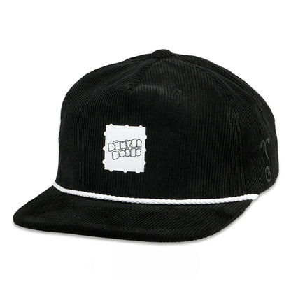 Denver Doses Black Unstructured SnapBack Hat