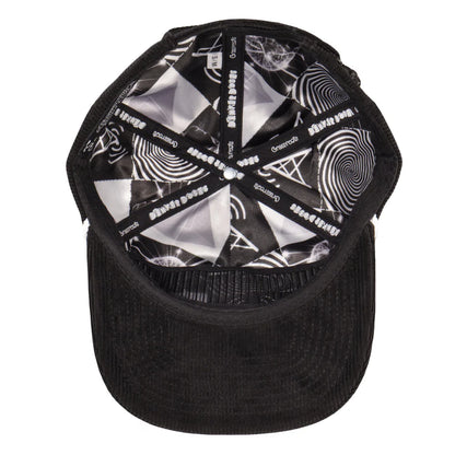 Denver Doses Black Unstructured SnapBack Hat