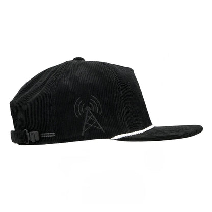 Denver Doses Black Unstructured SnapBack Hat