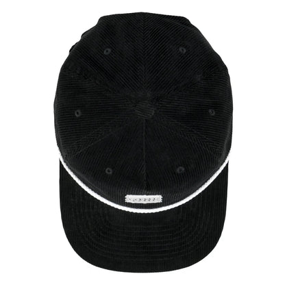 Denver Doses Black Unstructured SnapBack Hat