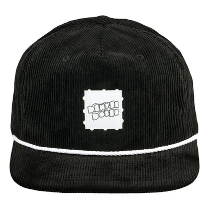 Denver Doses Black Unstructured SnapBack Hat