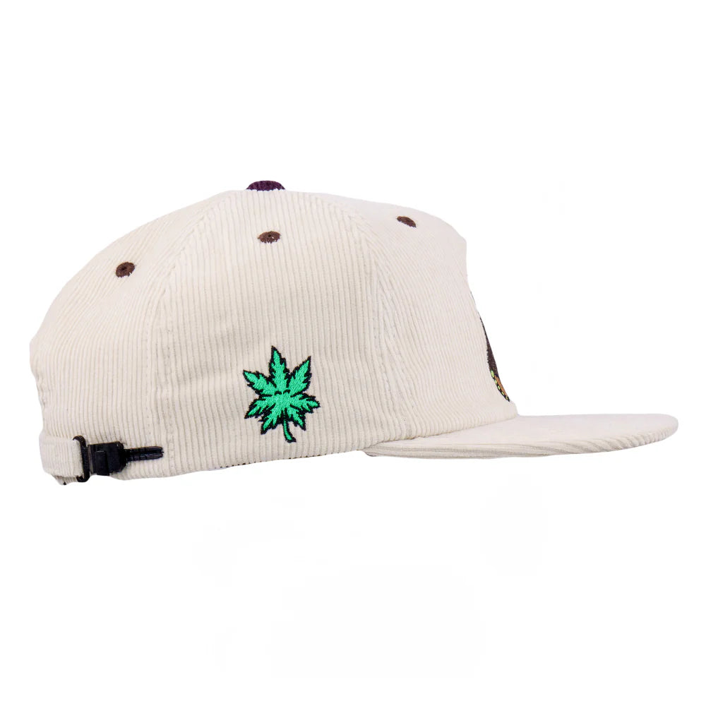 Bigfoot Healer Tan Unstructured Zipperback Hat