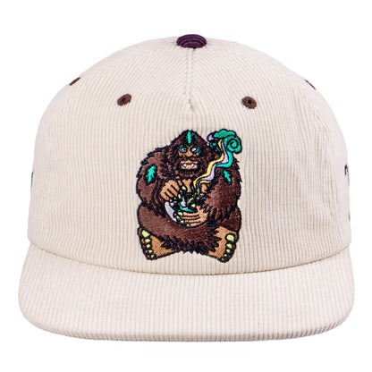 Bigfoot Healer Tan Unstructured Zipperback Hat