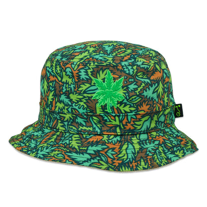 Bigfoot Healer Tan Reversible Bucket Hat