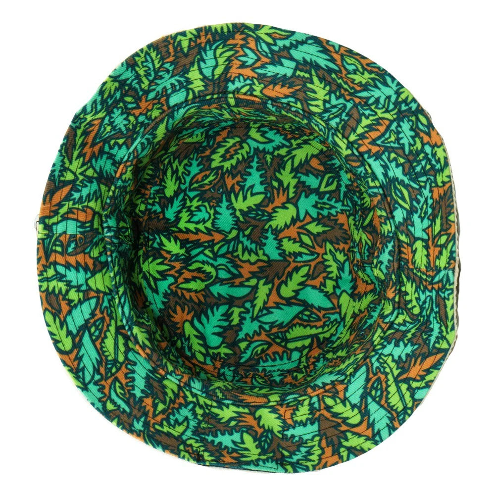 Bigfoot Healer Tan Reversible Bucket Hat